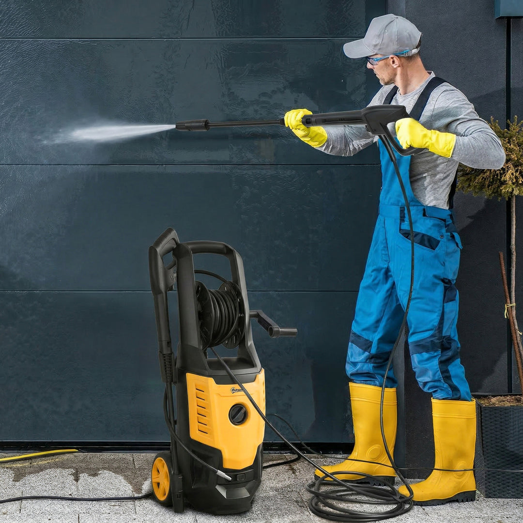 2200W High Pressure Washer, 170 Bar Pressure Washer with Adjustable No