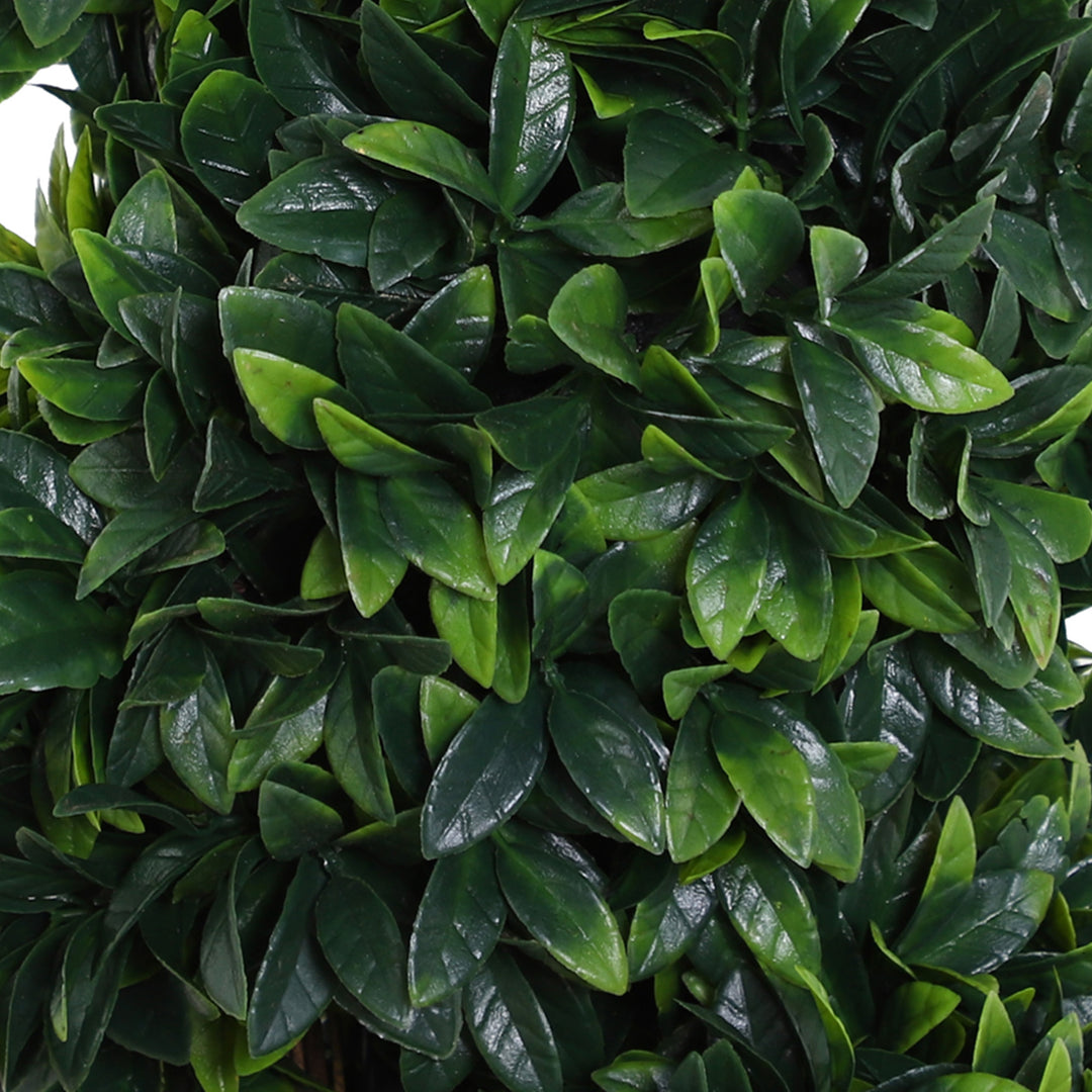 MCL Set of 2 Artificial Plants White Rose Floral in Pot, Fake Plants for Home Indoor Decor, 90cm, Yellow