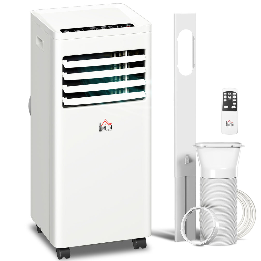 MCL Portable Air Conditioner 5000 BTU, 4-in-1 Cooling, Dehumidifier, Fan, Sleep Mode, Air Conditioning Unit with Digital Display & Remote Control, 24H Timer, Window Venting Kit, for Room up to 18㎡