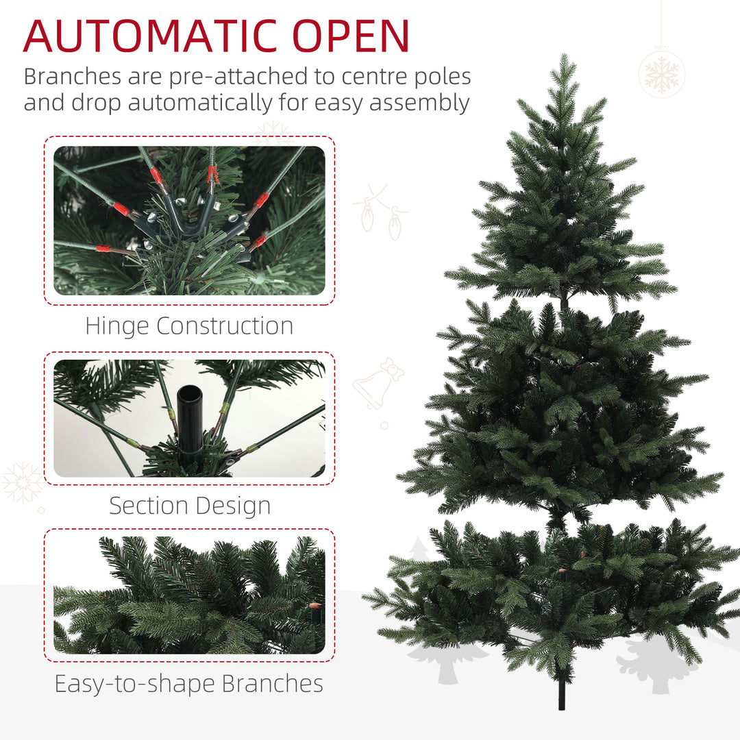 6ft Artificial Spruce Christmas Tree - Green
