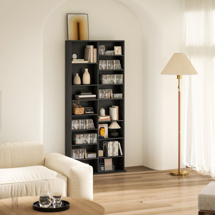 640 CD Storage Tower - Black