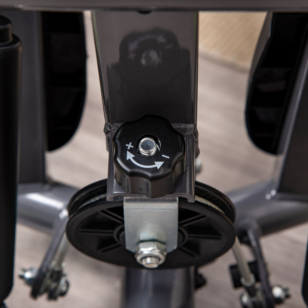 MCL Twister Stepper, Step Machine with Adjustable Resistance, LCD Screen - Grey