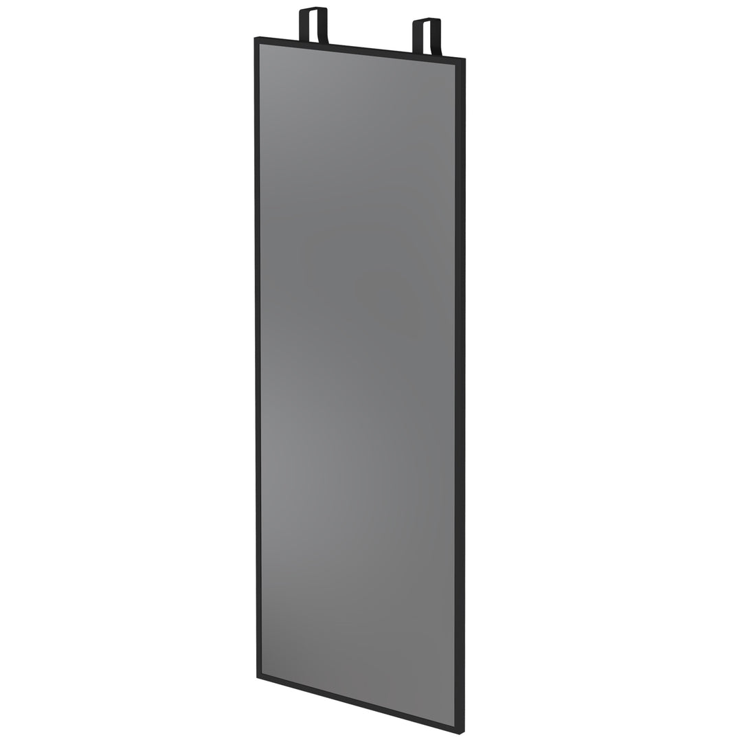 40 x 110 cm Full Length Wall Mirror, Rectangular Mirror with - Black