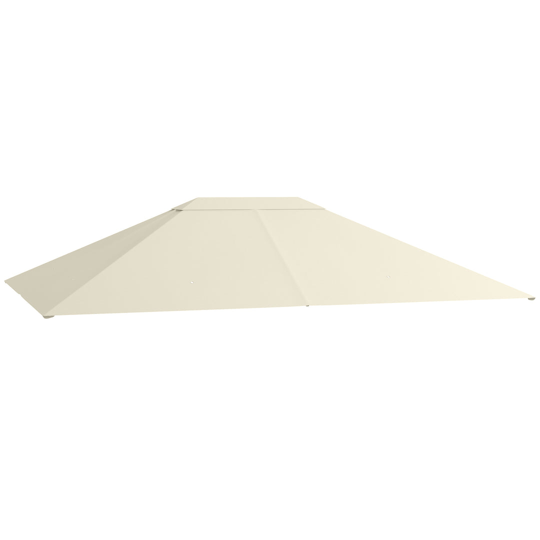 3 x 4m Gazebo Canopy Replacement Cover, Gazebo Roof Replacement (TOP C