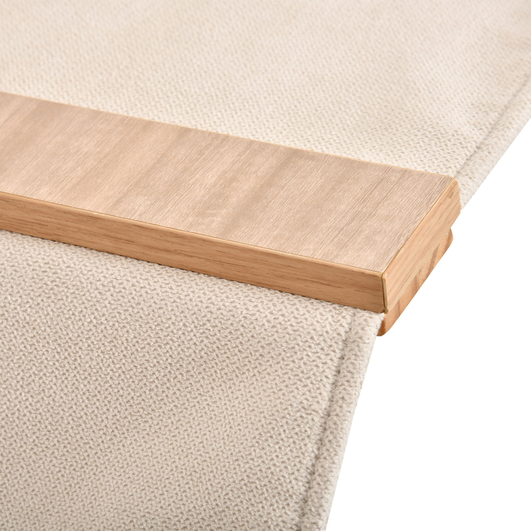 MCL 4PCs Wall-mounted Cats Climbing Shelf Set Cat Tree Kitten Perch Activity Center with Hammock Scratching Post Jumping Platform Brown