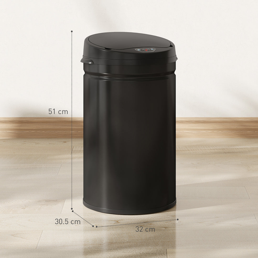 30L Stainless Steel Sensor Bin