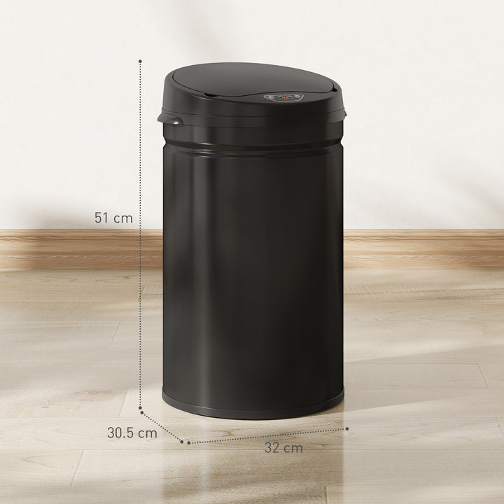 30L Stainless Steel Sensor Bin