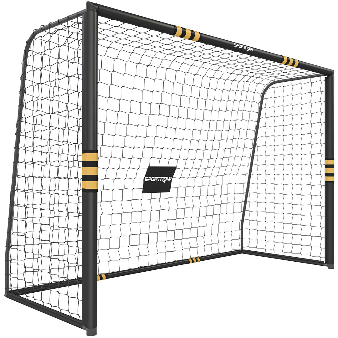 Football Goal, 10 x 6.5ft Football Net with Ground Stakes, EPE Foam Pa