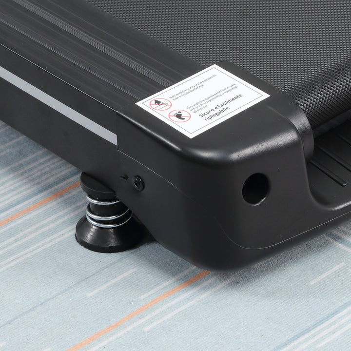 MCL Folding Treadmill for Home Motorised Running Machine w/ LCD Display Black