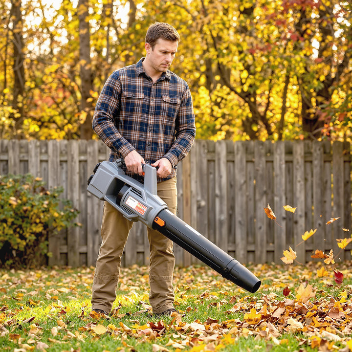 Leaf Blower Cordless with 2 x 4000mAh Batteries &amp; Charger, 36V Lightwe
