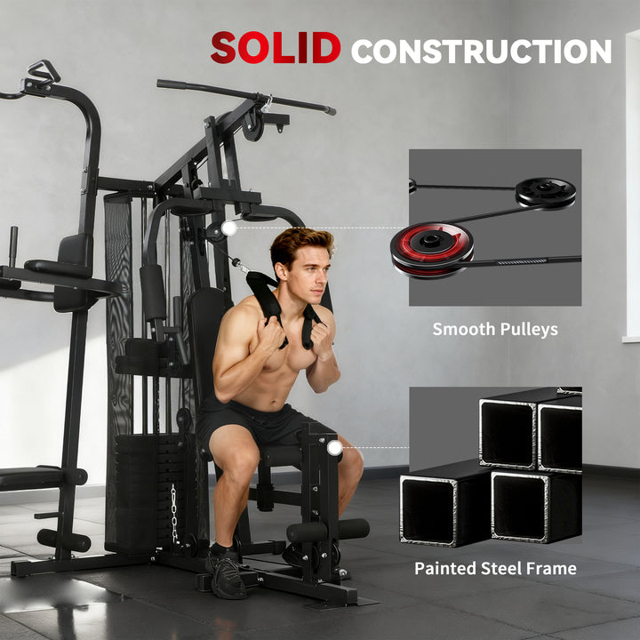 All-in-One Home Gym Machine, Multifunctional Power Cage with 69 kg Wei