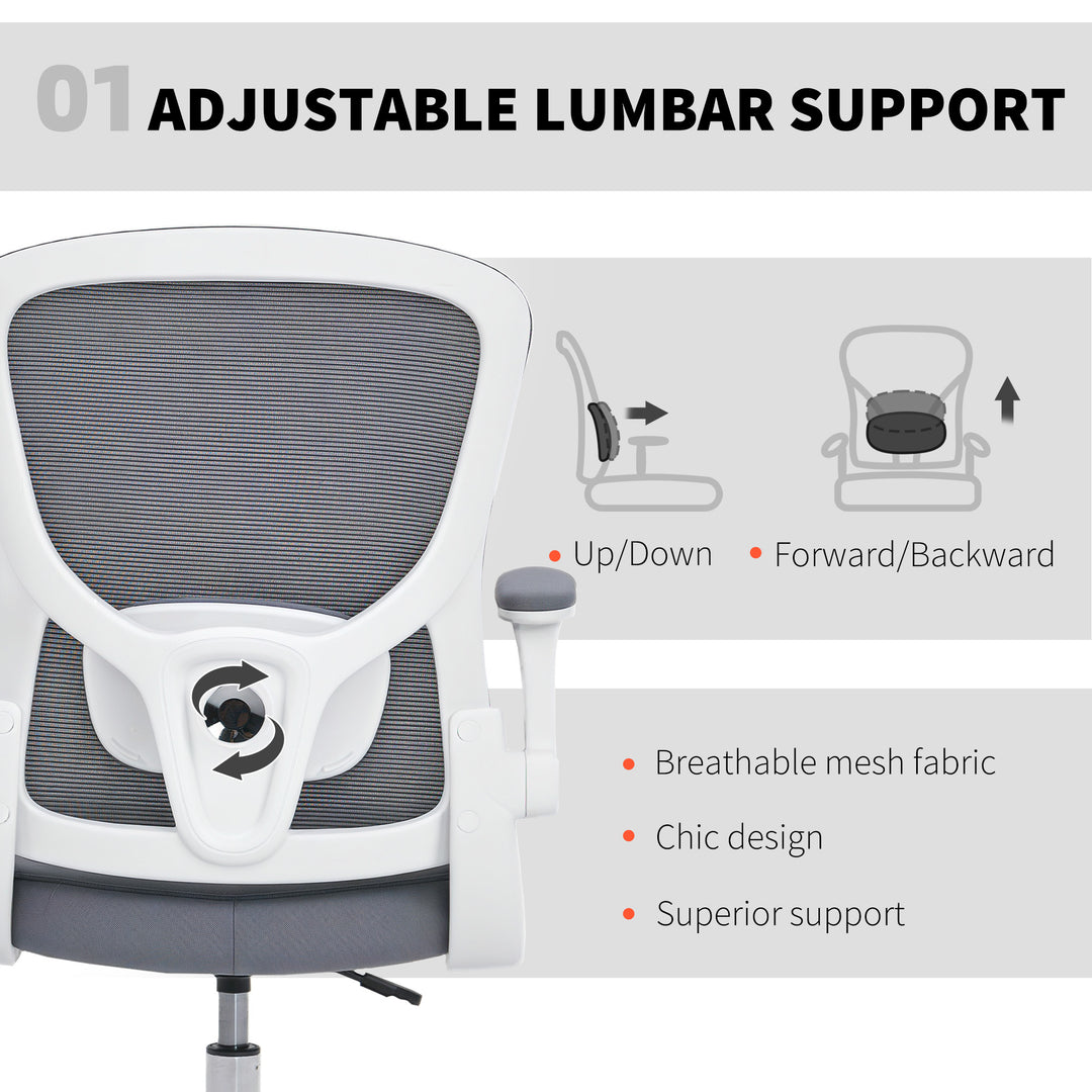 MCL Draughtsman Chair, with Adjustable Lumbar - Charcoal Grey