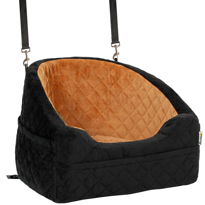 Dog Car Seat, Detachable Washable Dog Booster Seat with Thick Cushion,