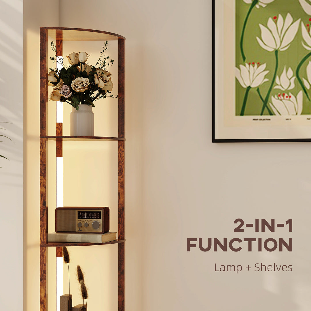 MCL Three-Tier Corner Floor Lamp