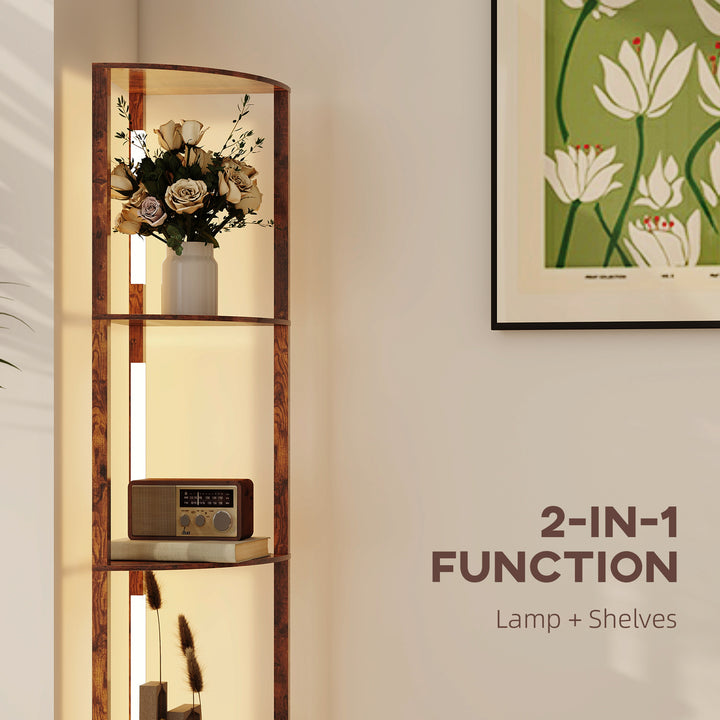 MCL Three-Tier Corner Floor Lamp