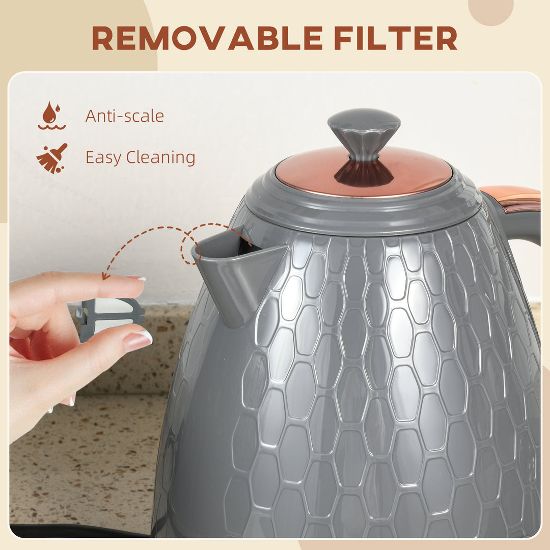 3kW Rapid Boil Honeycomb Kettle - Grey