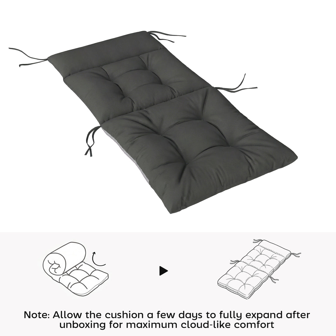 Patio Chair Cushions Set of 4, Waterproof Non-Slip Lounge Chair Cushio