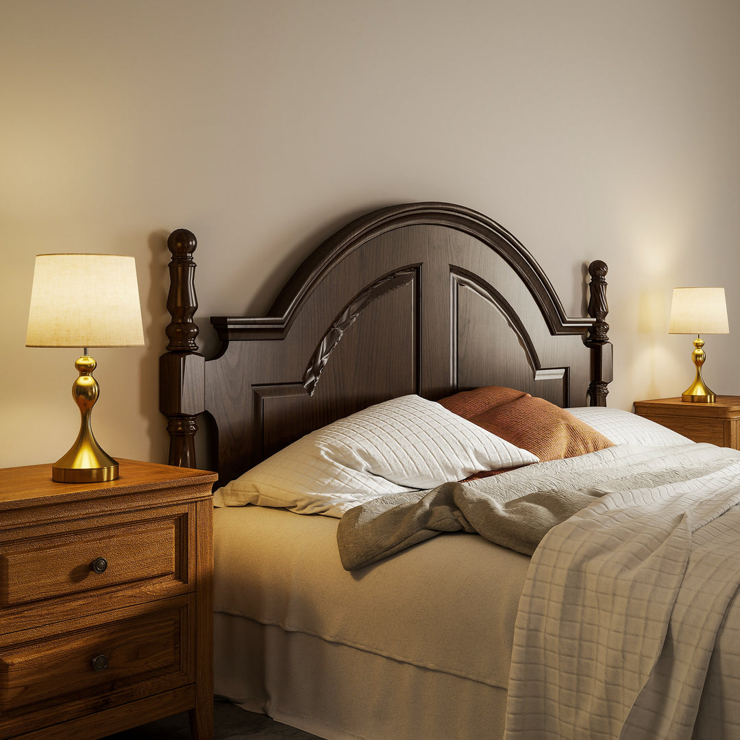 Set of Two Three-Colour Lamps, with USB Ports