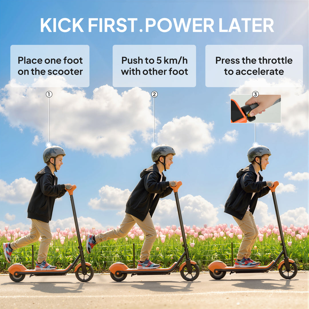 Electric Scooter for Kids, with LED Display