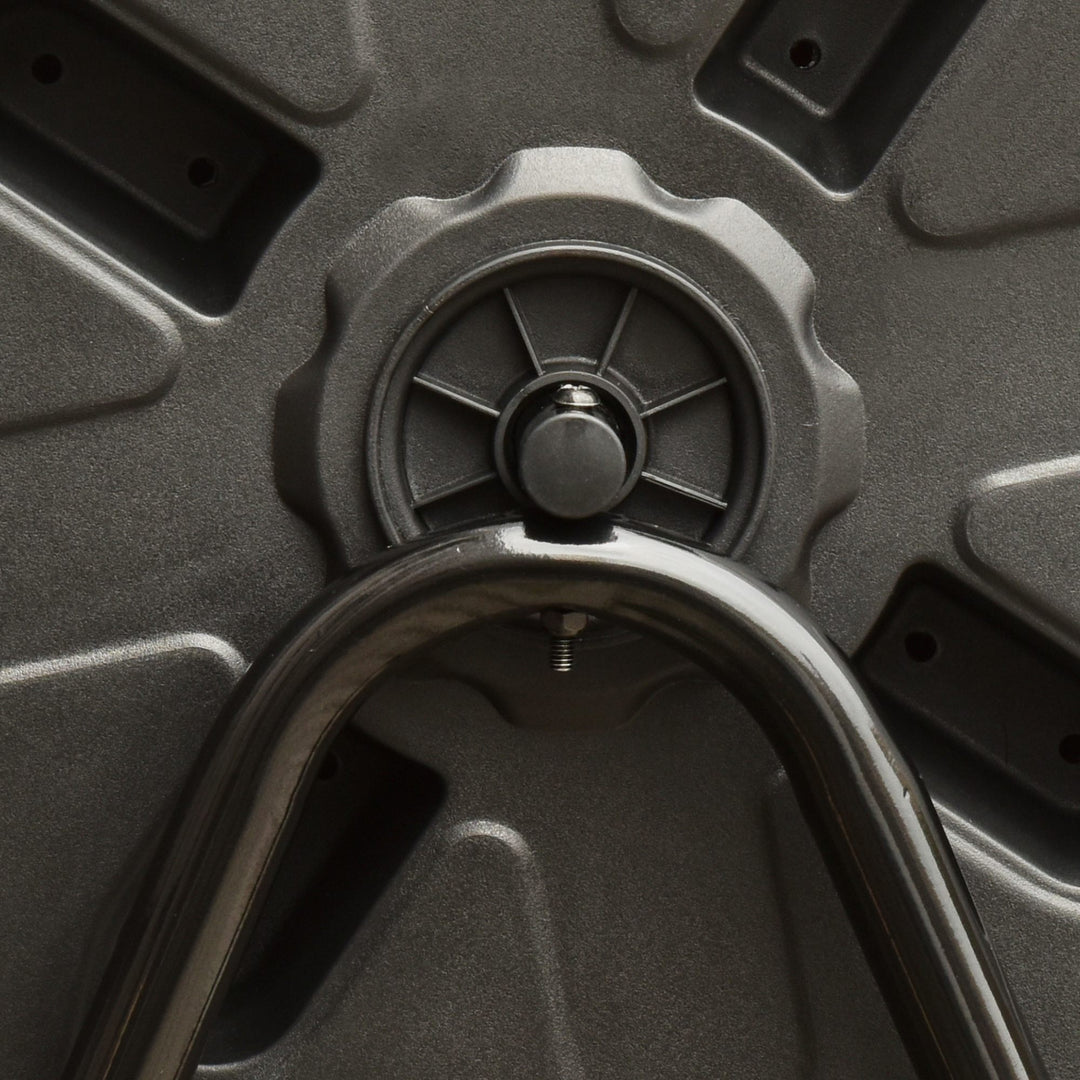 MCL 160L 360° Rotating Dual Chamber Composter - Orange