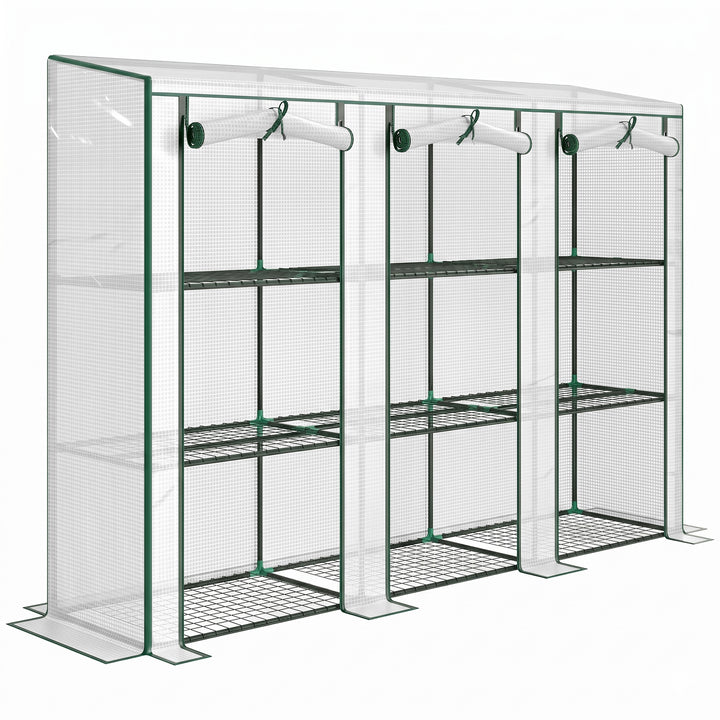 46 x 215cm Nine-Shelf Greenhouse