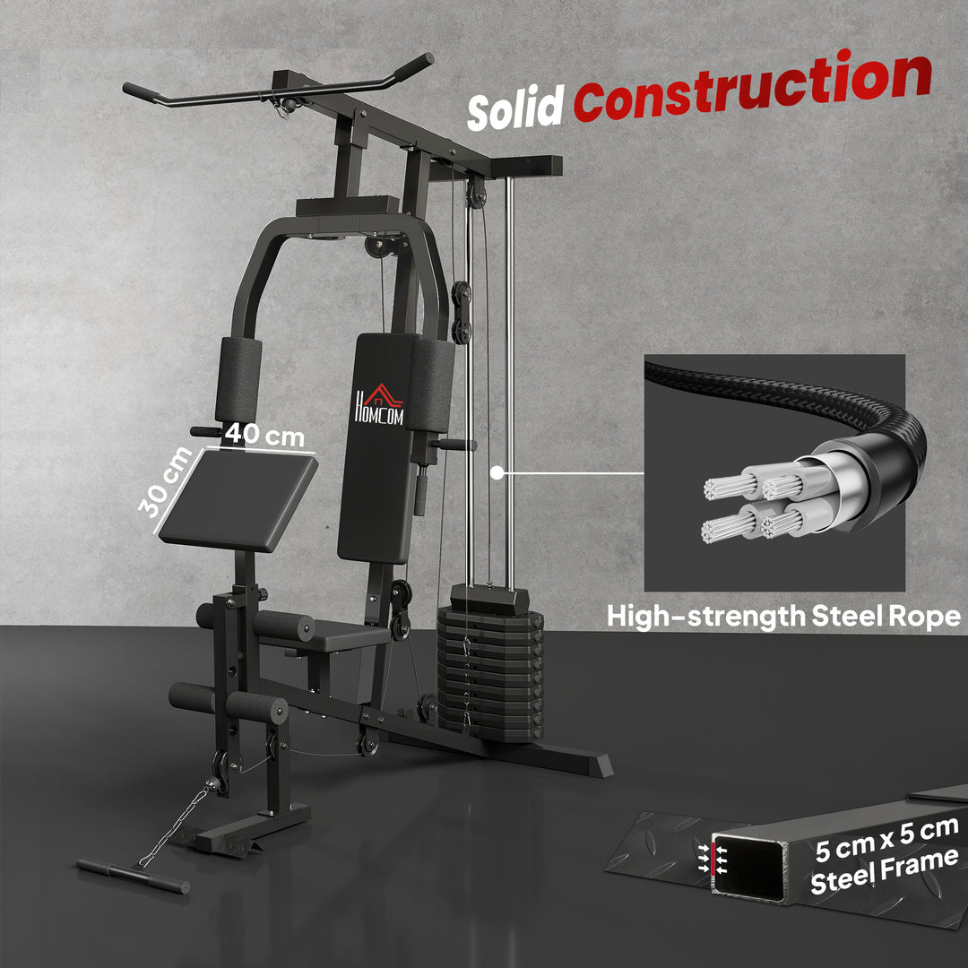 Multi Gym Equipment, 45KG Weight Stack, Chest Press, Butterfly Press - view 6