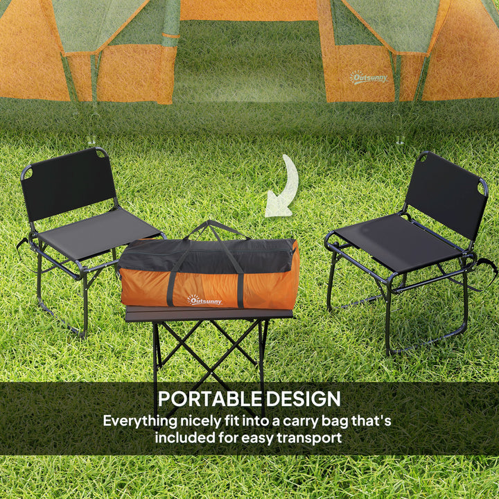 5-6 Man Dome Camping Tent - Orange
