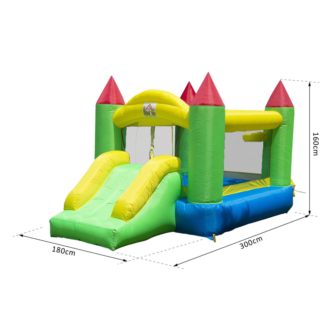 HOMCOM Inflatable Kids Bounce Jumper w/ Blower