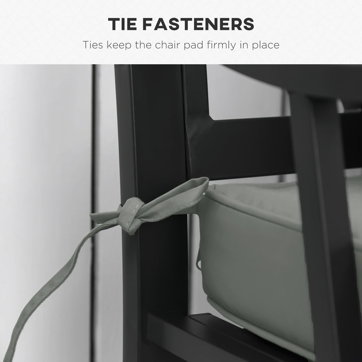 MCL Garden Bench Cushion 2 Seater Loveseat Seat Pad for Patio Swing Furniture for Indoor & Outdoor Use, 120 x 50 x 8 cm, Grey