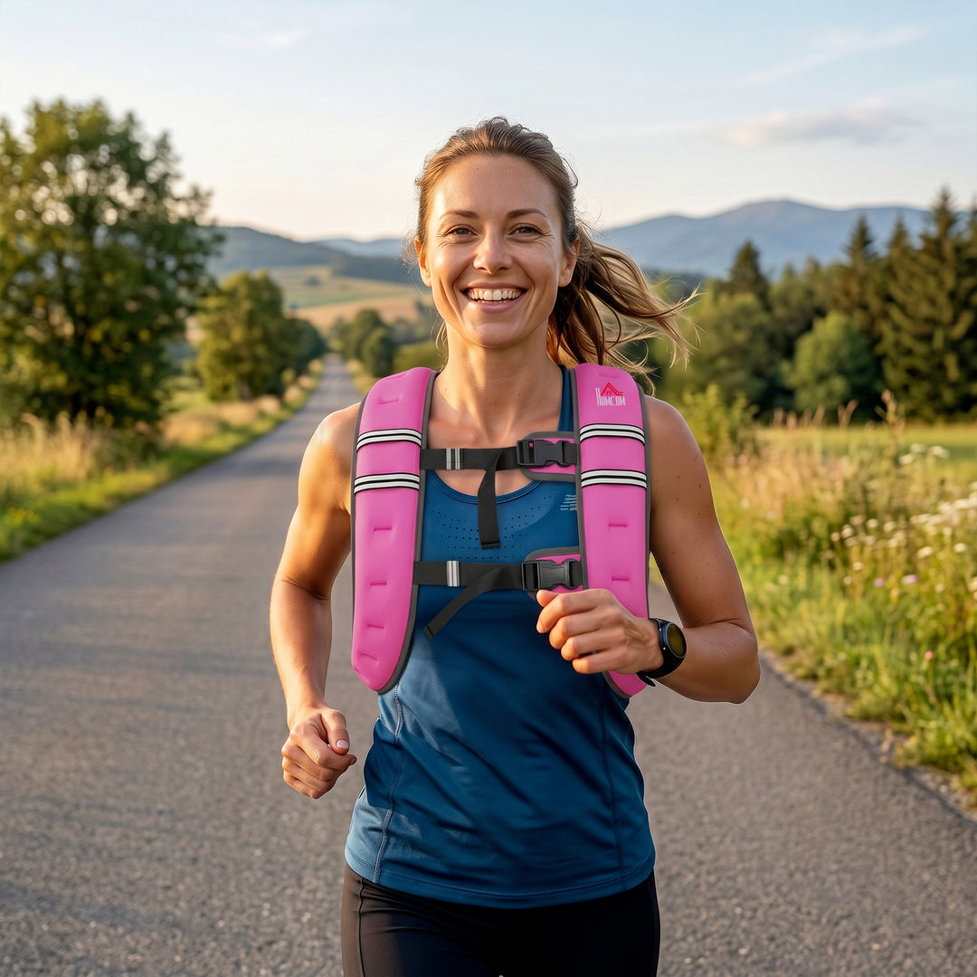 8KG Weighted Vest, Running Weight Vest with Adjustable Strap, Convenie
