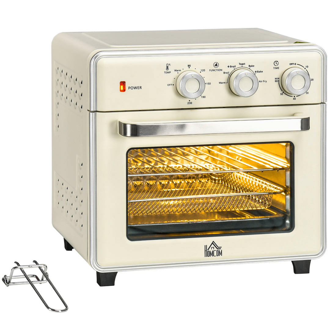 20L 90-230℃ Mini Electric Oven - Cream