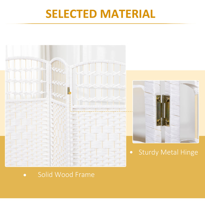 3 Panel Folding Room Divider, Privacy Screen, Paravent Partition Separ