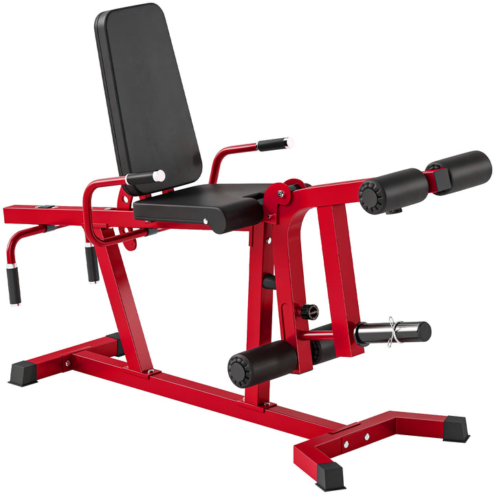 3-in-1 Leg Extension and Curl Machine, 300kg Heavy Duty Adjustable