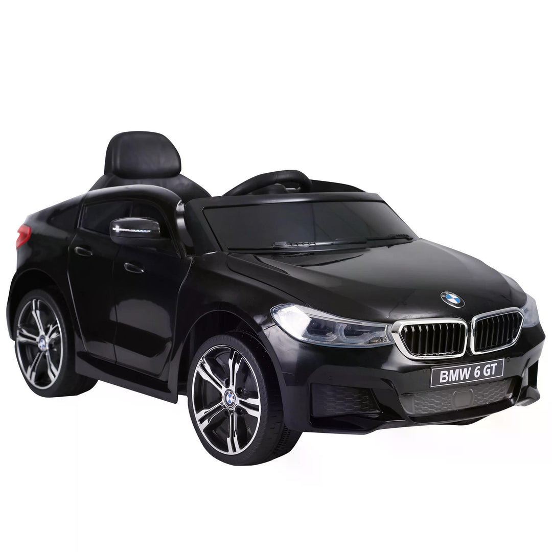 HOMCOM Kids Electric Ride On Car 6V Licensed BMW 6GT W/ Remote-Black