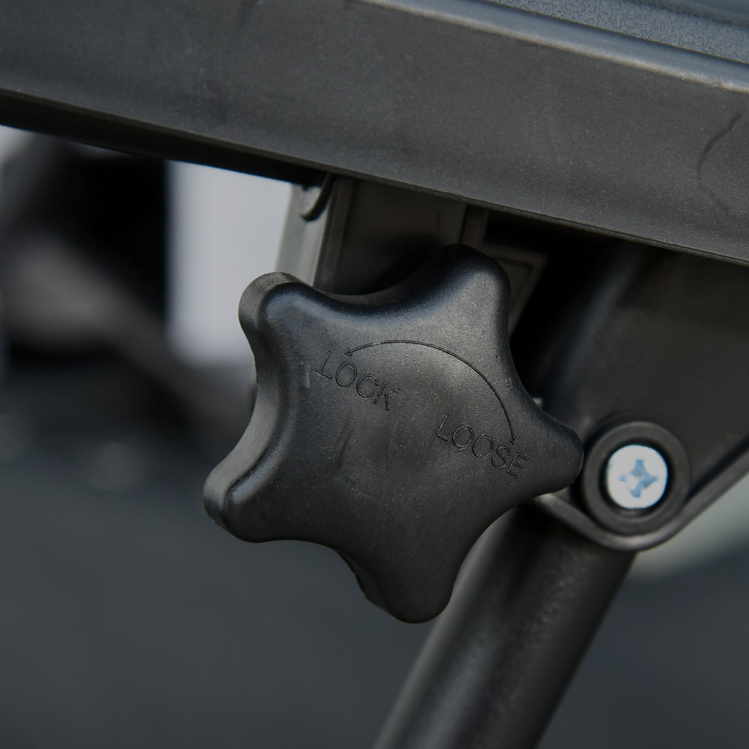 MCL Folding Zero Gravity Sun Lounger, with Sun Canopy - Black