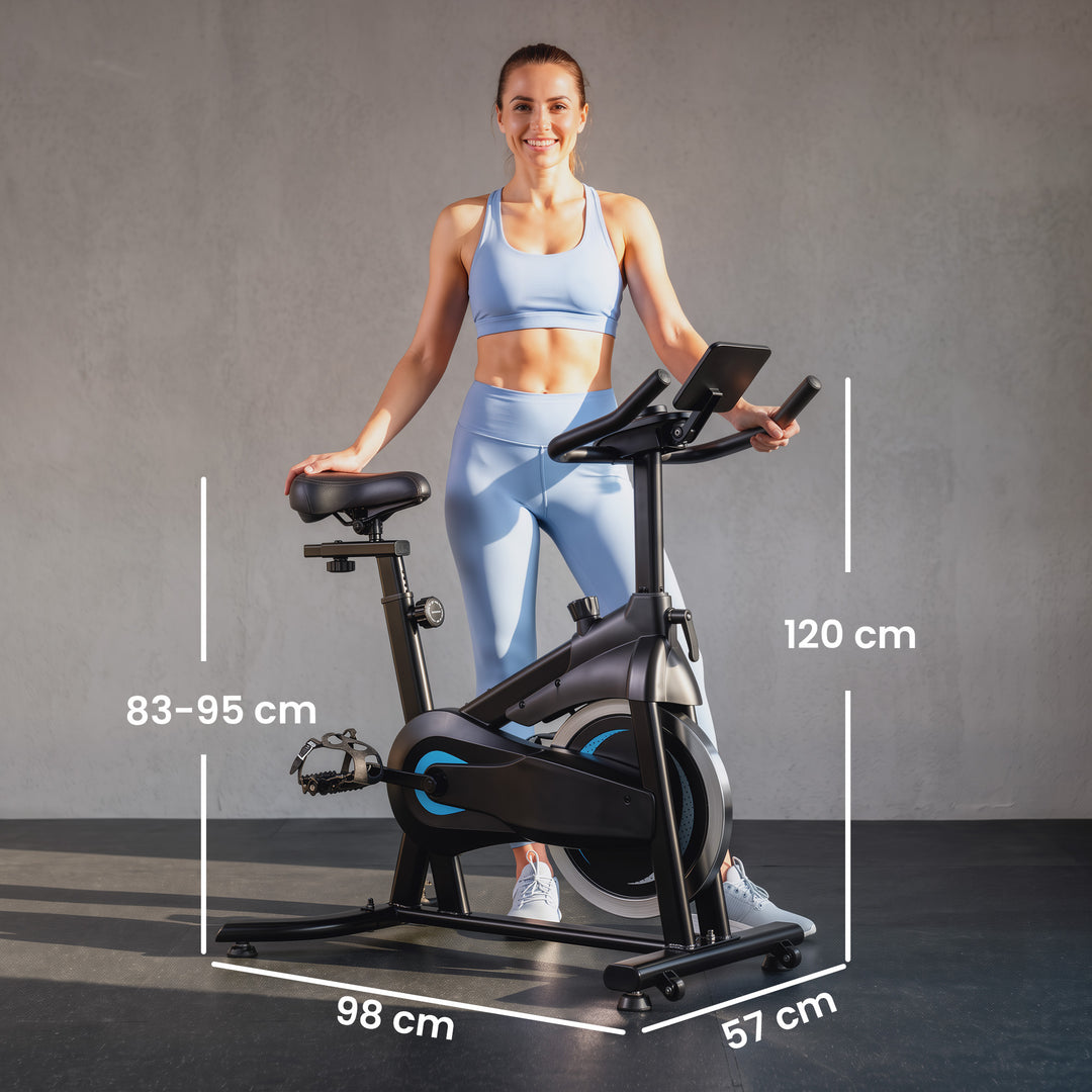 Exercise Bike, Indoor Stationary Bike with Smart APP, 0-100% Magnetic - view 3