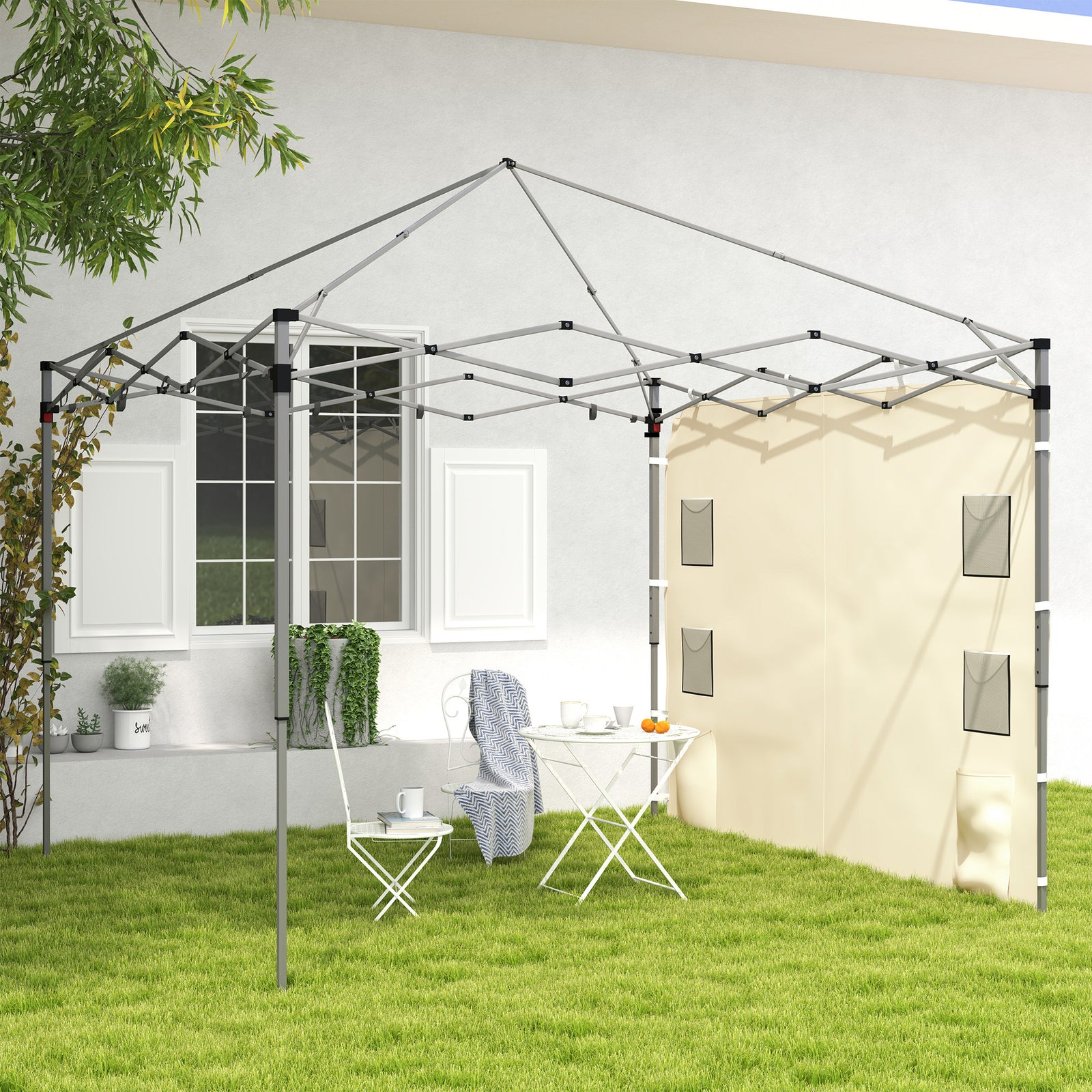 195 x 295cm Replacement Gazebo Sidewall - Beige