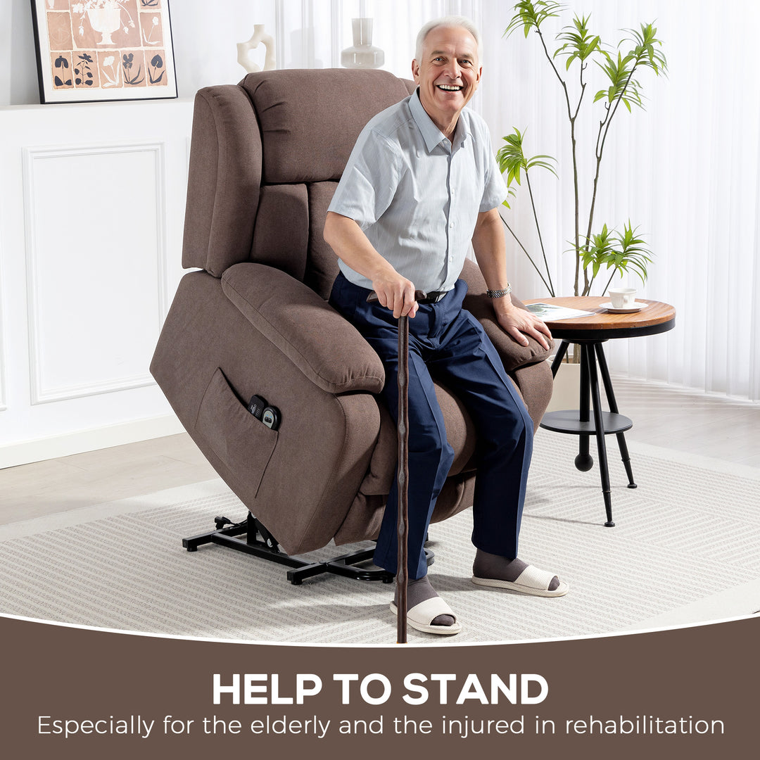 Power Lift Recliner Chair with Vibration Massage, Lift Chair for Elder