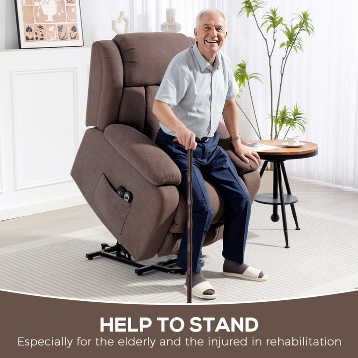 Power Lift Recliner Chair with Vibration Massage, Lift Chair for Elder