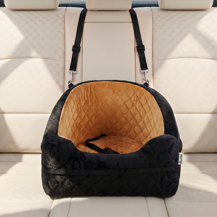 Dog Car Seat, Detachable Washable Dog Booster Seat with Thick Cushion,