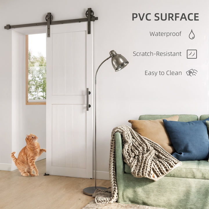 152.4cm Sliding Barn Door Kit, Sliding Door with Track, Hardware, Upgr