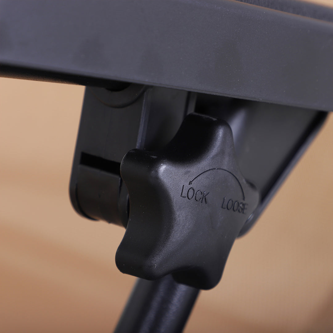 MCL Foldable Reclining Garden Chair with Headrest, Zero Gravity Deck Sun Lounger Seat Chair with Footrest, Armrest, Cup Holder & Canopy Shade, Beige