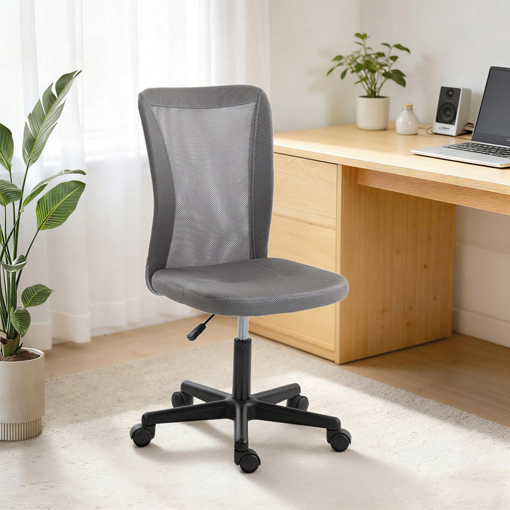 Computer Desk Chair, Mesh Office Chair with Adjustable Height and Swiv