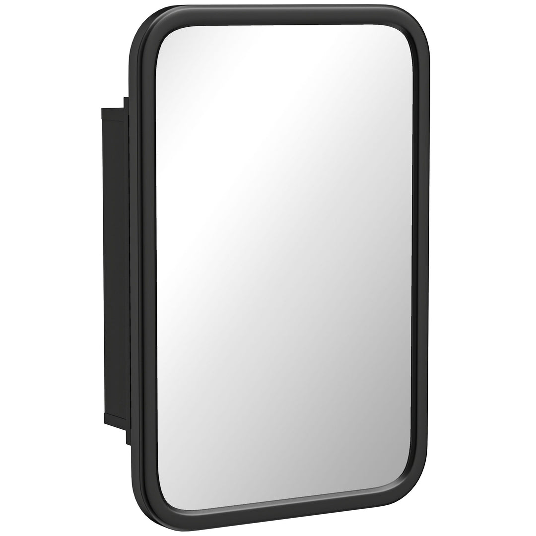 Bathroom Wall Cabinet with Tempered Mirror Metal Bathroom Mirror Cabin