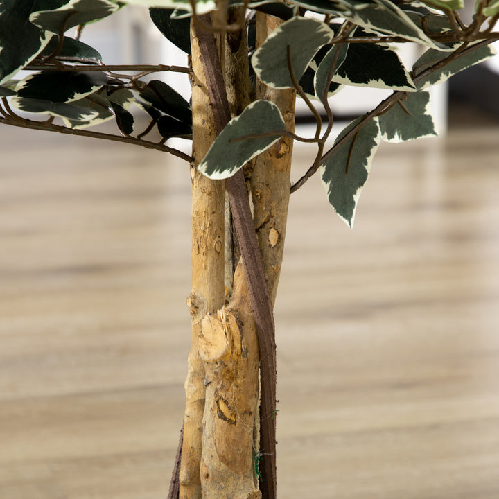 Set of Two Artificial Ficus Trees