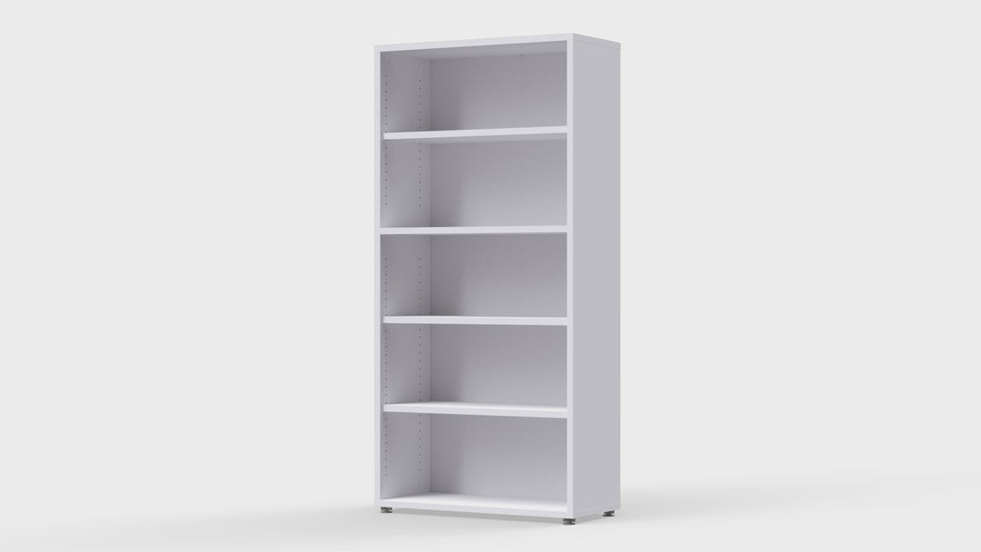 Prima Bookcase 4 Shelves in White