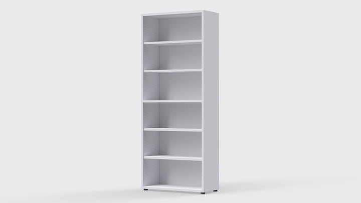 Prima Bookcase 5 Shelves in White