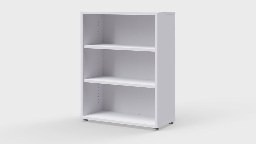 Prima Bookcase 2 Shelves in White